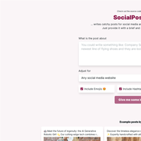 SocialPostGPT