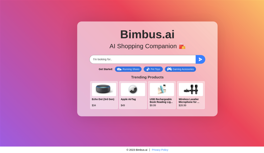 Bimbus AI