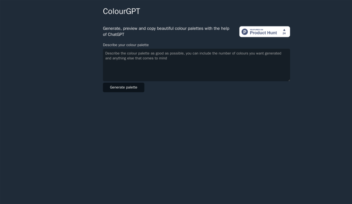 ColourGPT