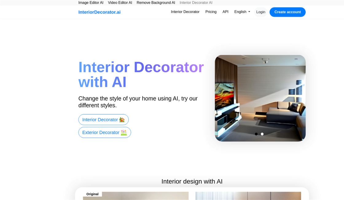 Interior Decorator AI