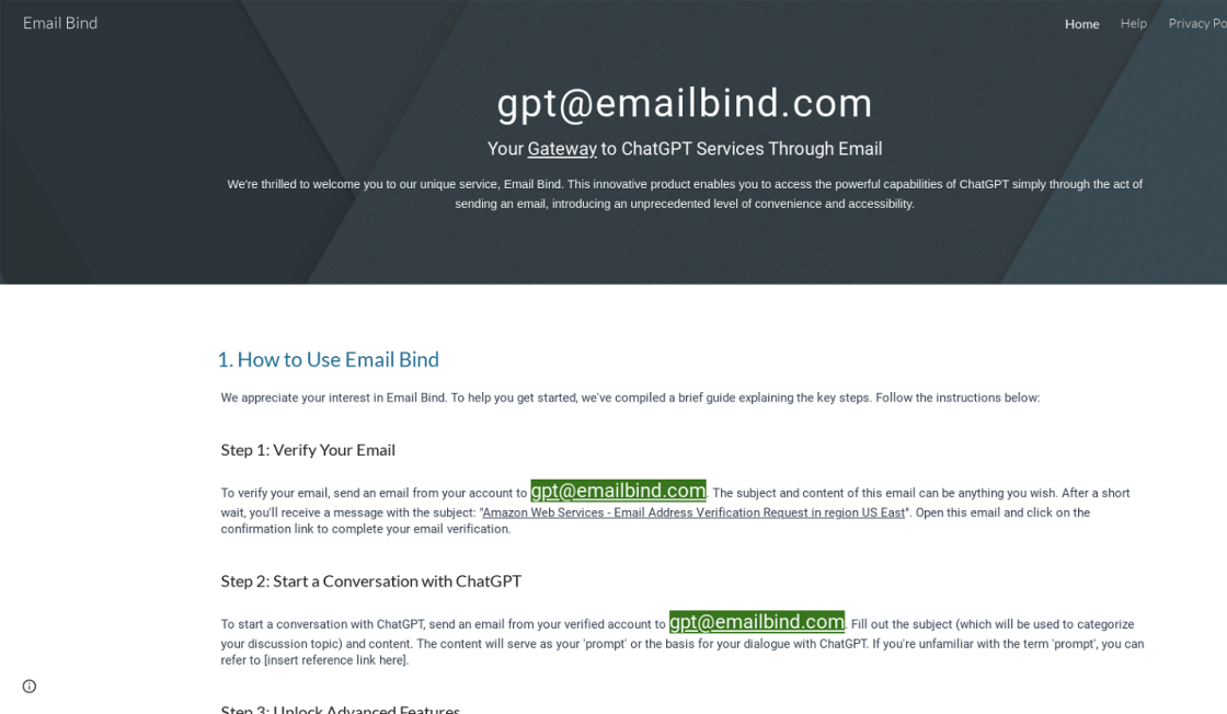 Emailbind