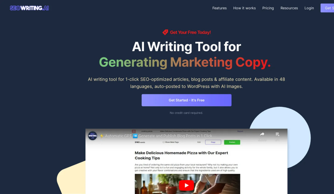 SEO Writing AI