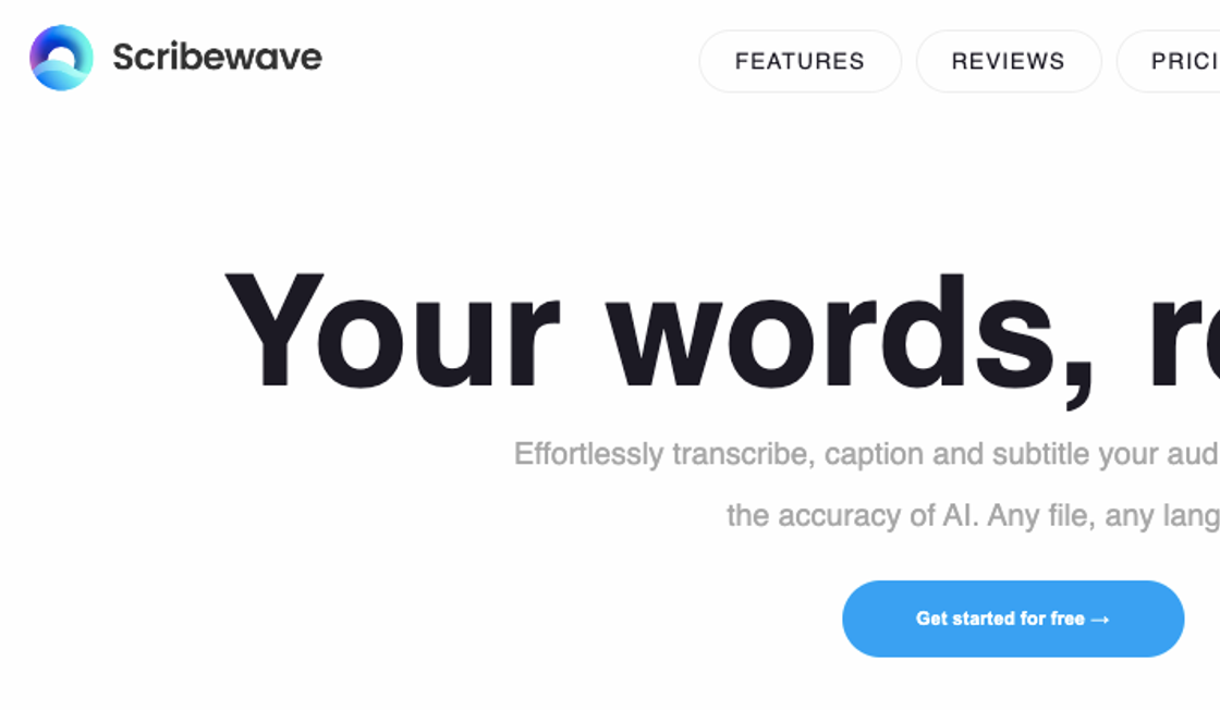 Scribewave AI