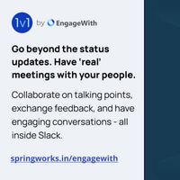 1v1 Meetings For Slack