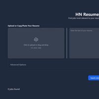 HN Resume To Jobs