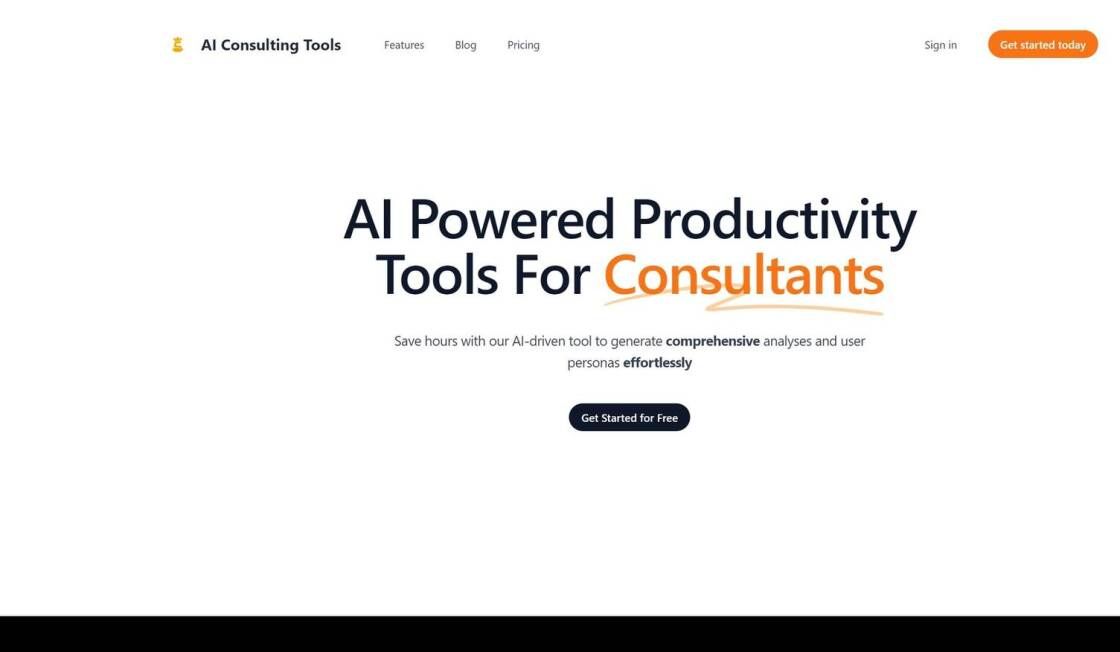 AI Consulting Tools