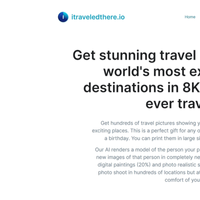 Itraveledthere.io