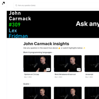 John Carmack Insights