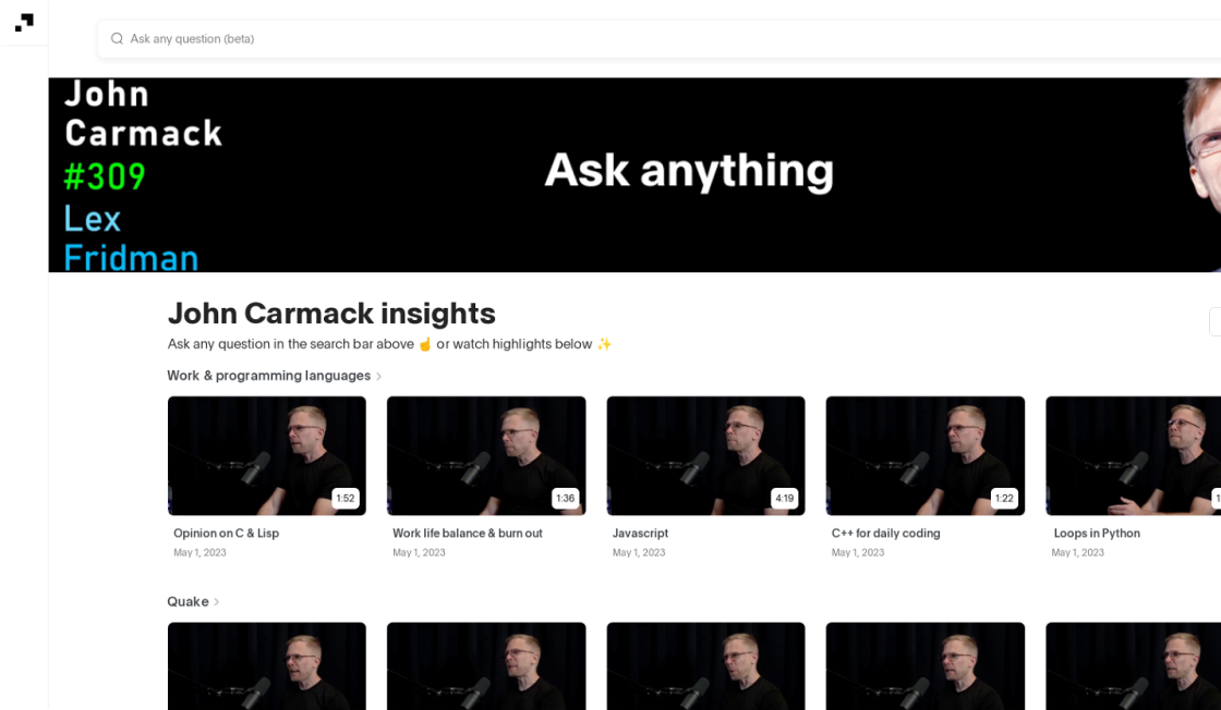 John Carmack Insights