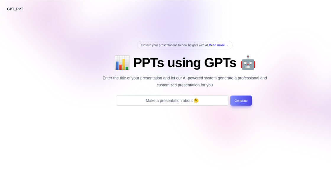 GPT-PPT