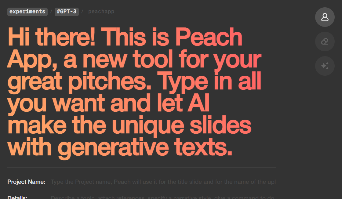 Peach App