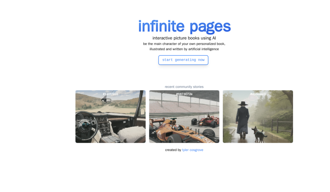 Infinite Pages