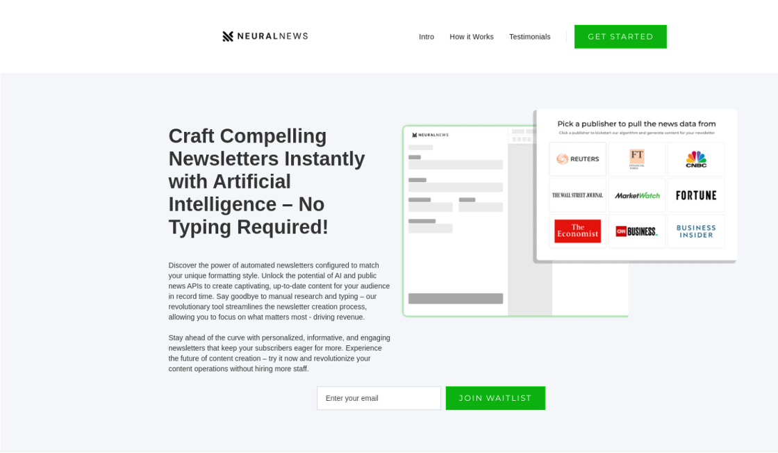 Neural Newsletters