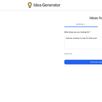 Idea Generator