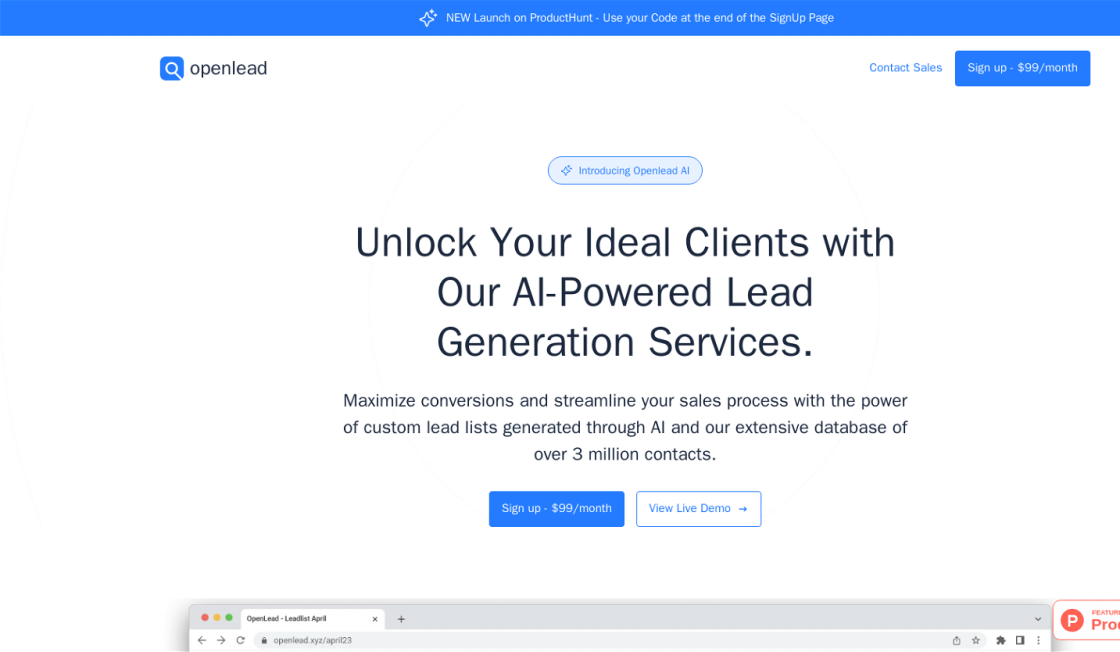 Openlead