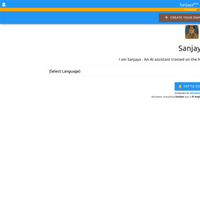 Sanjaya Chatbot