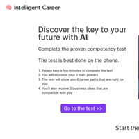 Intelligent Career