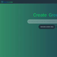 AI Card Generator