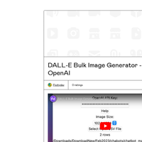 DALL-E Bulk Image Generator