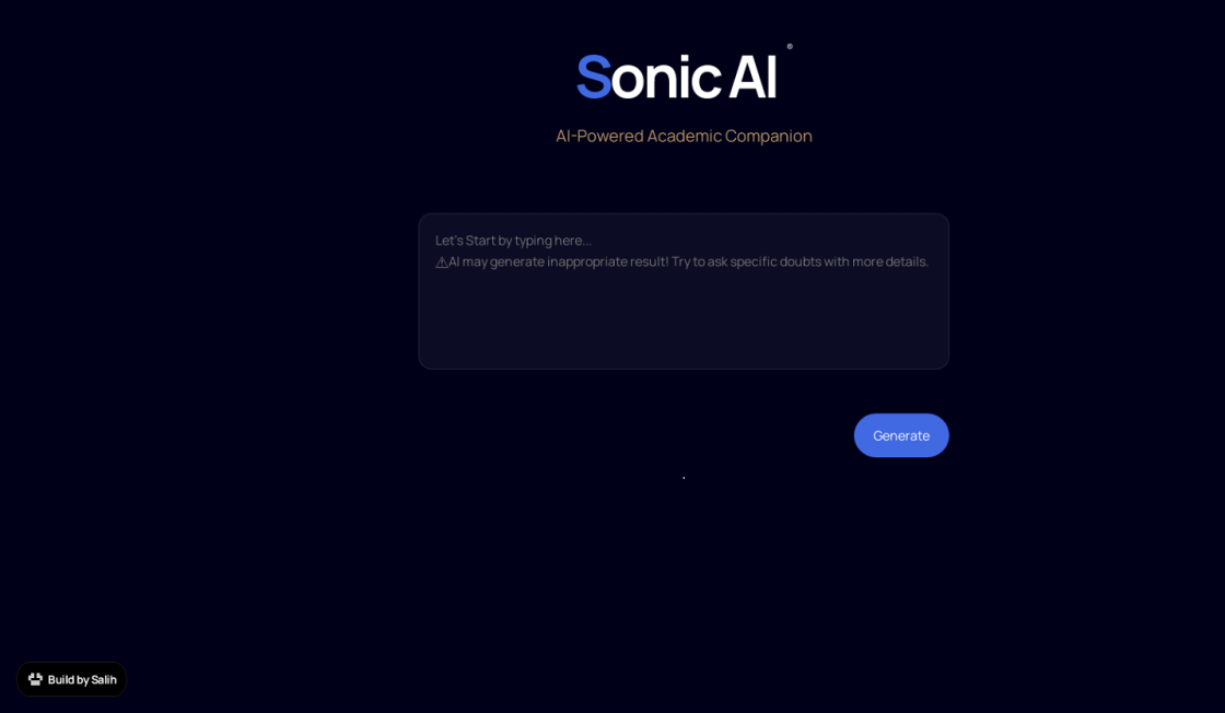 Sonic AI