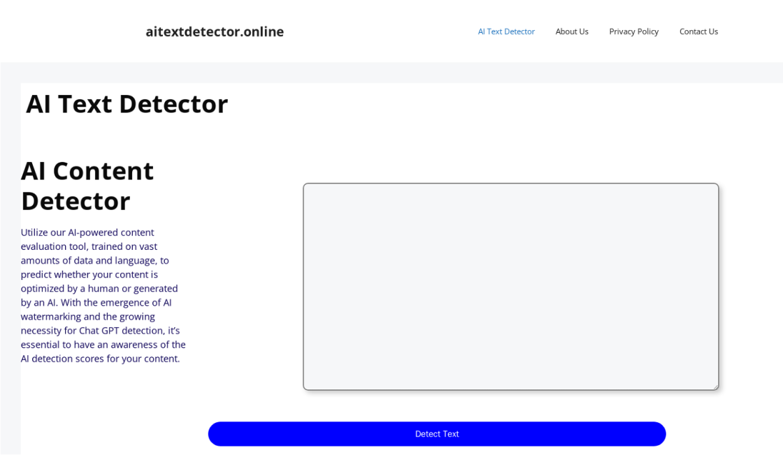 AI Text Detector
