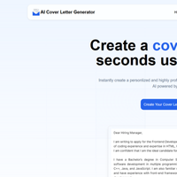 AI Cover Letter Generator