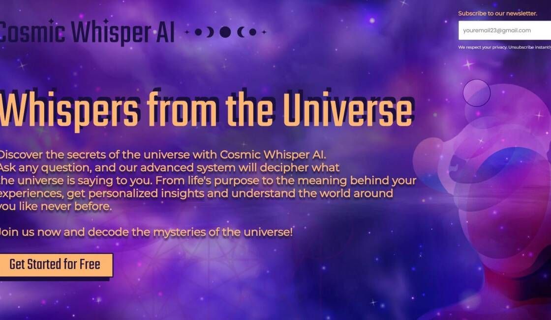 Cosmic Whisper AI