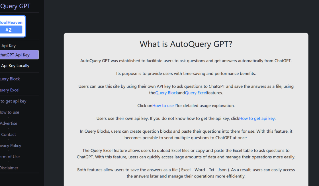 AutoQuery GPT