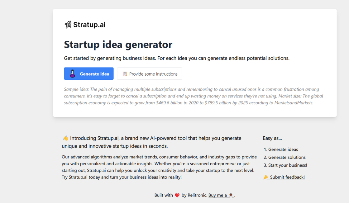 Stratup.ai