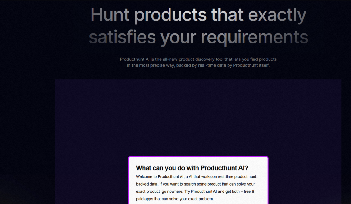 Producthunt AI