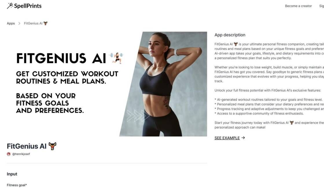 FitGenius AI