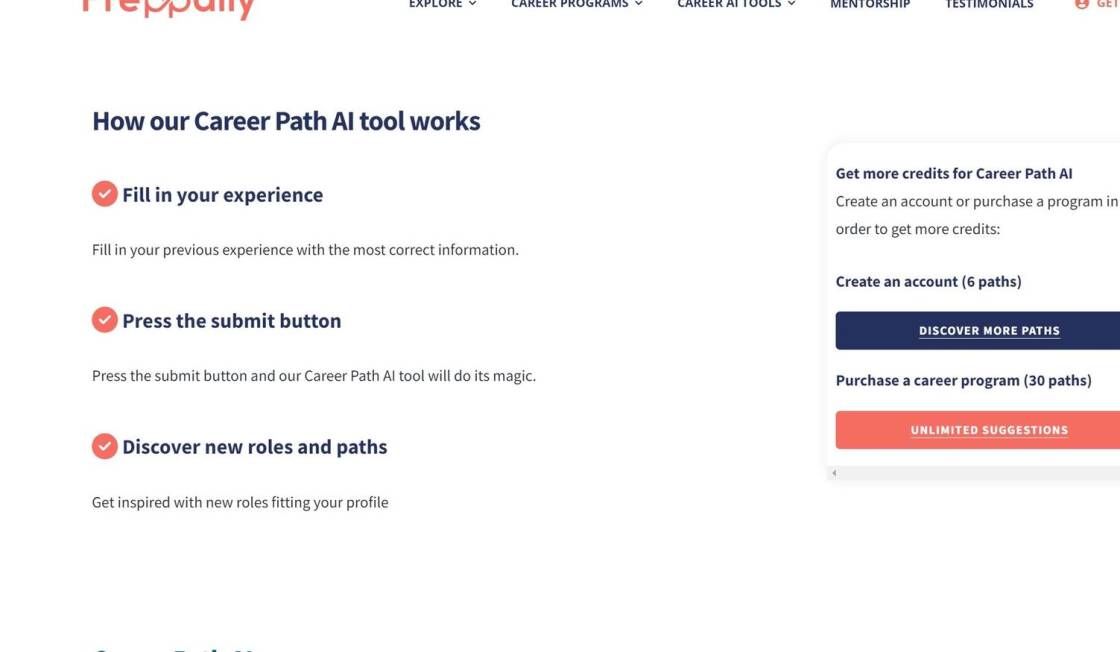 Career Path AI | Preppally