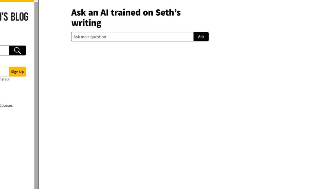 Seths Chatbot