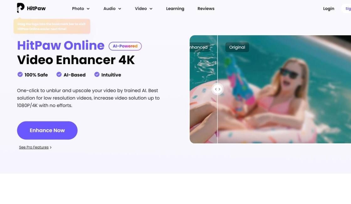 HitPaw Online Video Enhancer