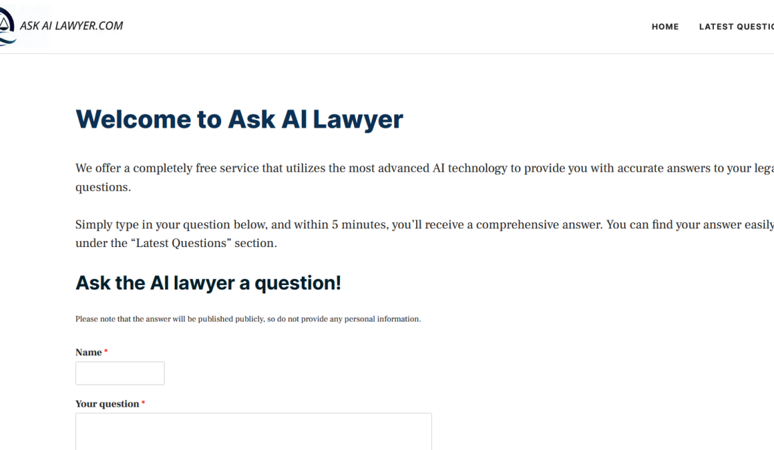 Ask AI Lawyer