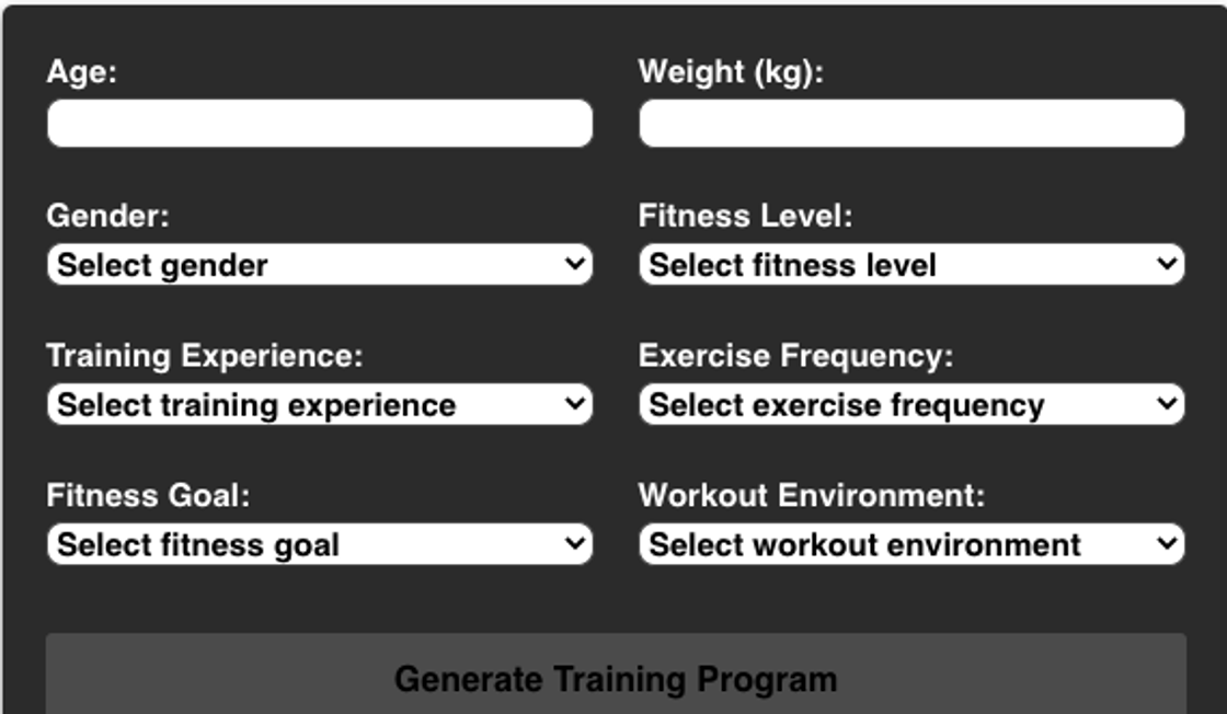 Myfit-AI