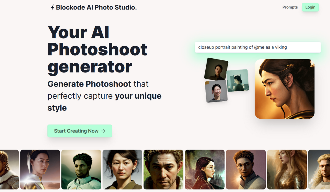 Blockode AI Photo Studio