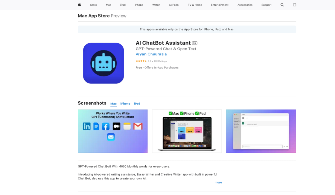 AI ChatBot Assistant