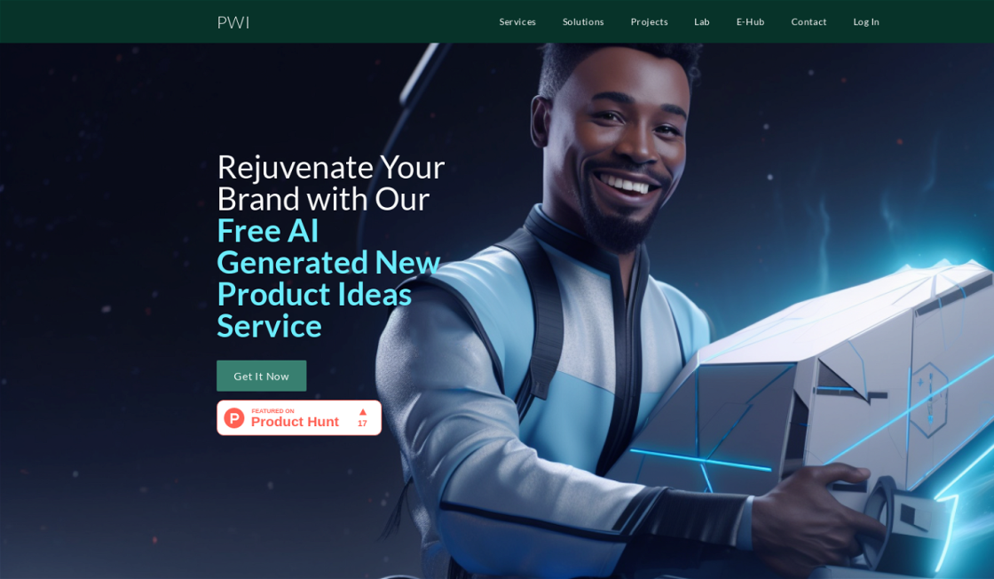 AI-generated New Product Ideas Service By PWI