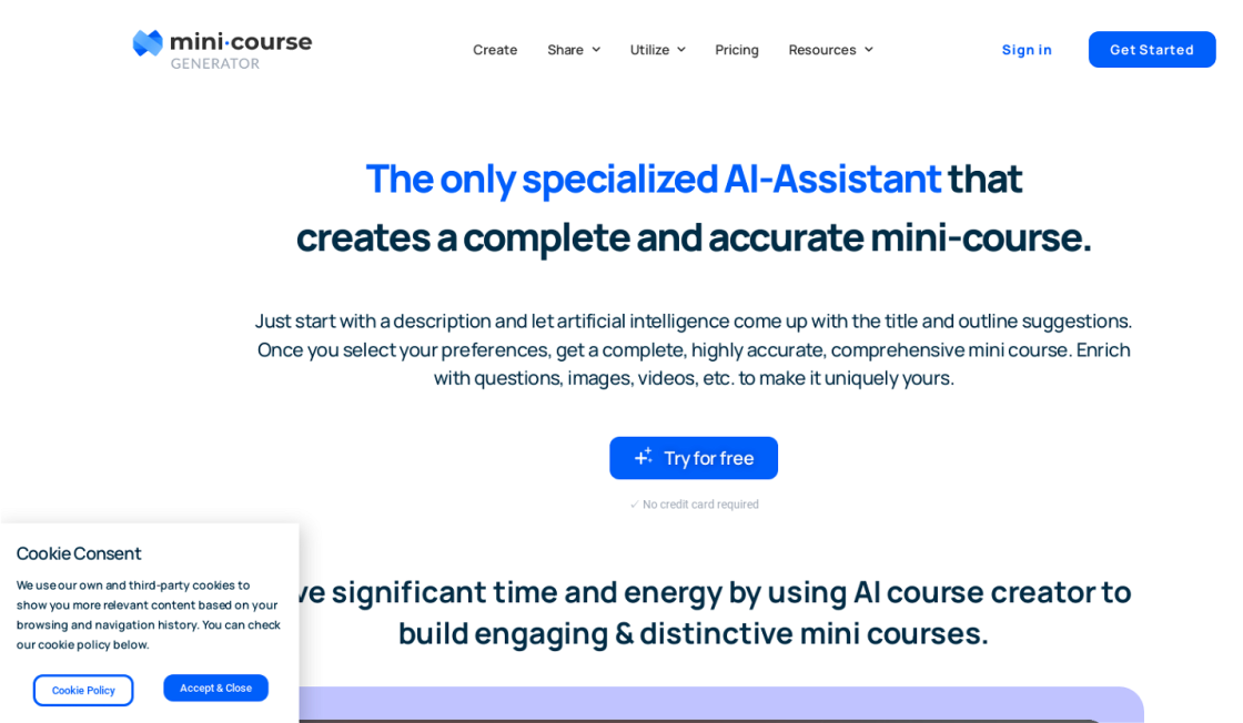 AI Course Creator