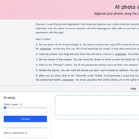 AI Photo Sorter