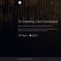 AI Greeting Card Generator