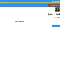 Satoshi Nakamoto Chatbot