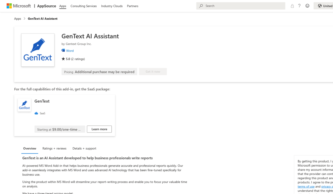 GenText AI Assistant