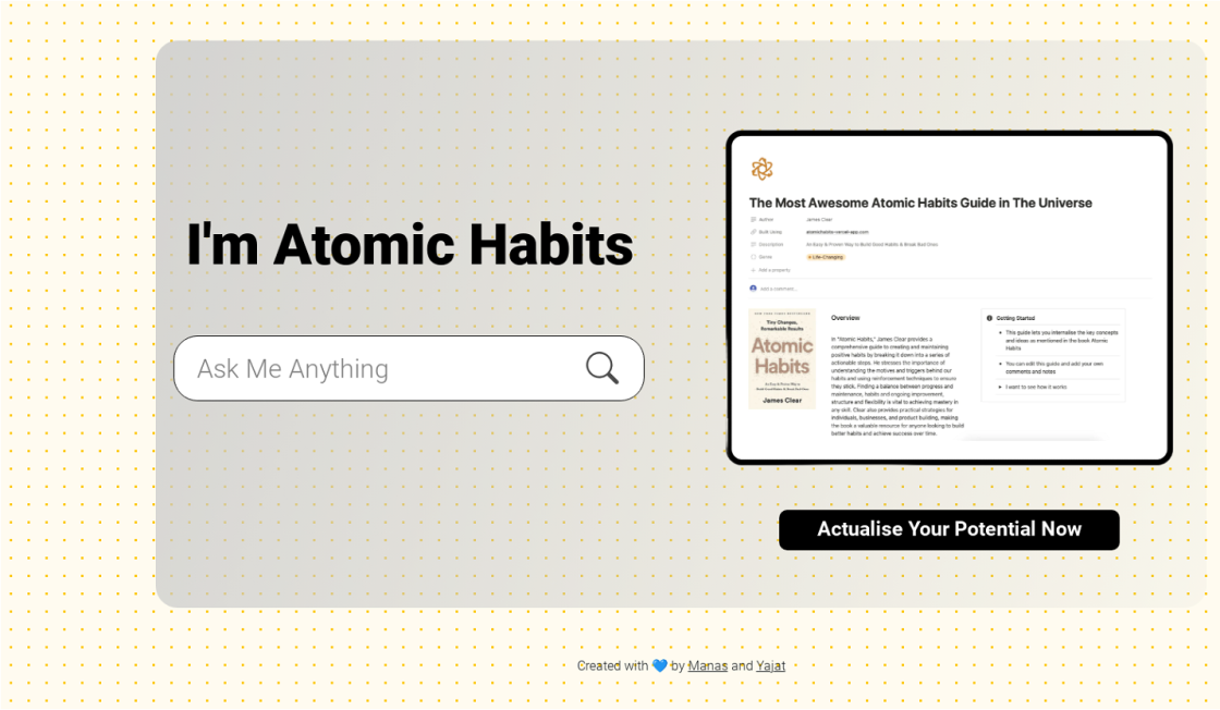 Atomic Habits GPT