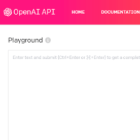 OpenAI GPT-3 Playground