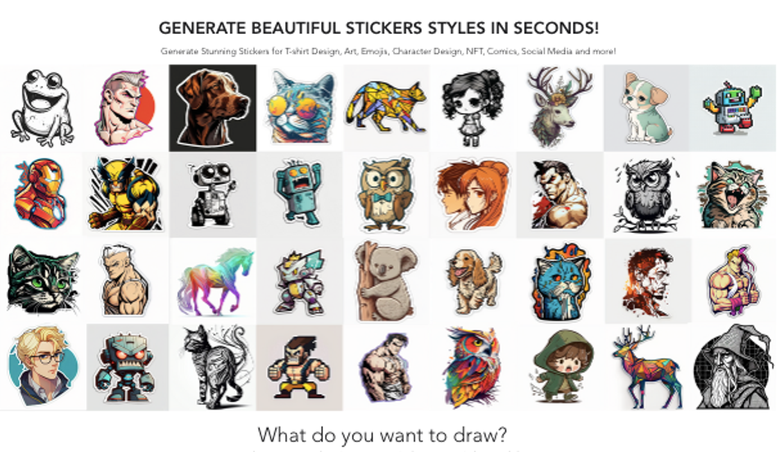 Sticker Prompt Generator