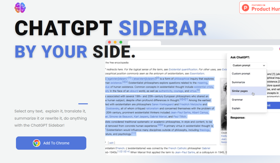 ChatGPT Sidebar