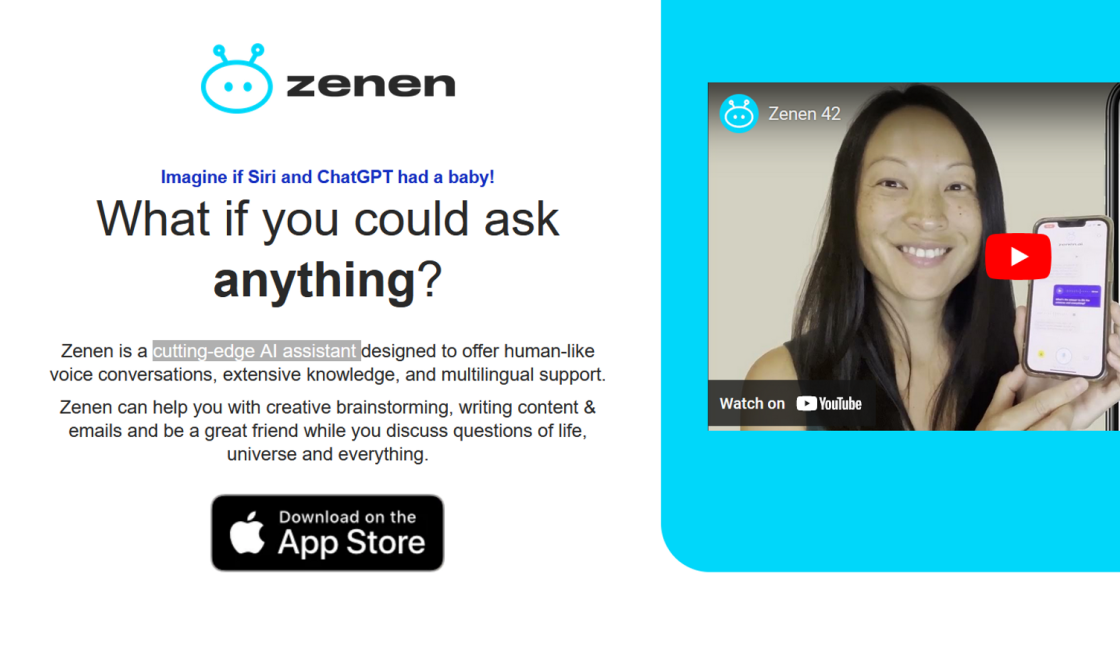 Zenen AI Friend Chat Assistant