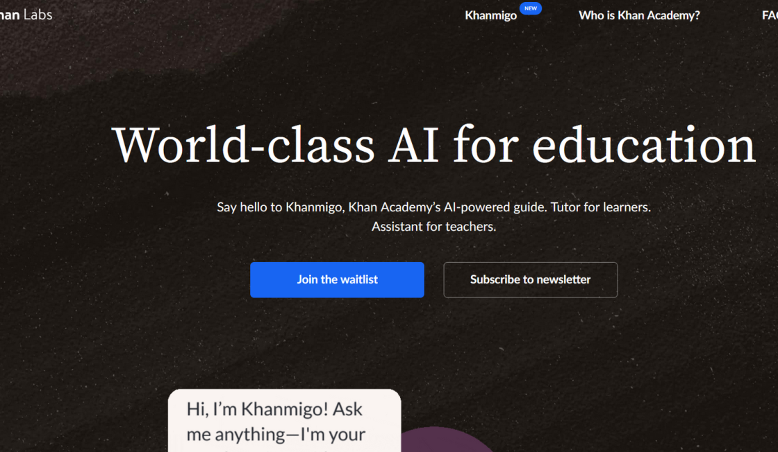 Khan Academy Khanmigo